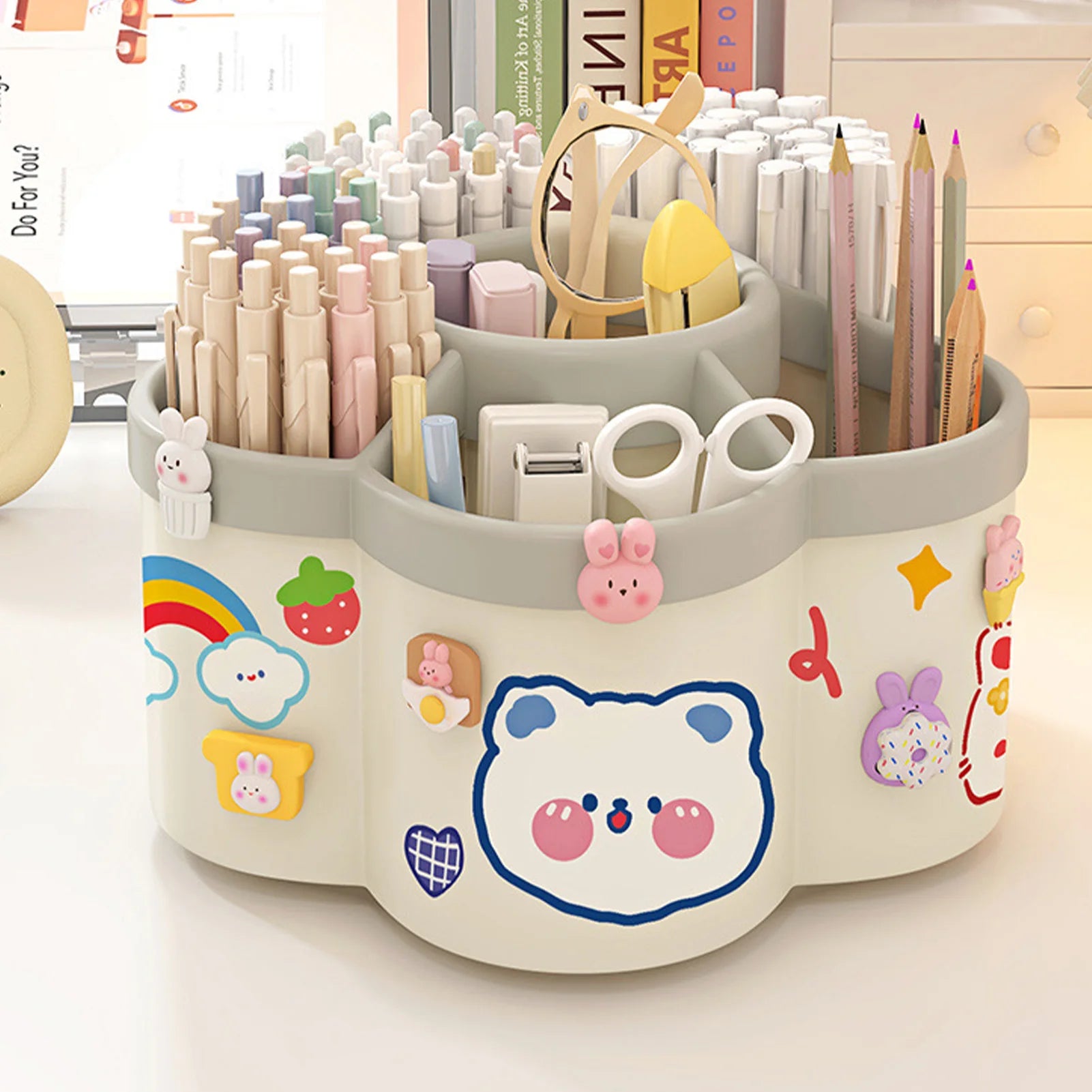 Rotating Desk Pen Holder