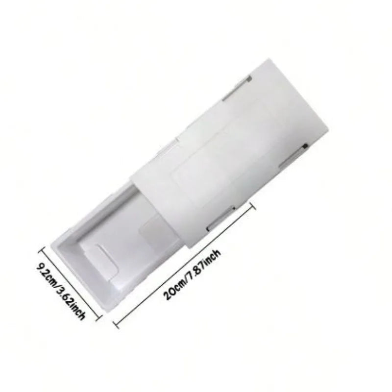 Under-Desk Storage Boxes (Set of 2) | No-Drill, Pull-Out Organizer for Office & Home