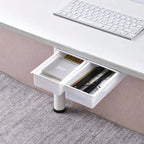 Under-Desk Storage Boxes (Set of 2) | No-Drill, Pull-Out Organizer for Office & Home