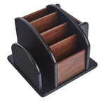Wooden Desktop Organizer | Pen Holder, Remote Control & Sundry Storage