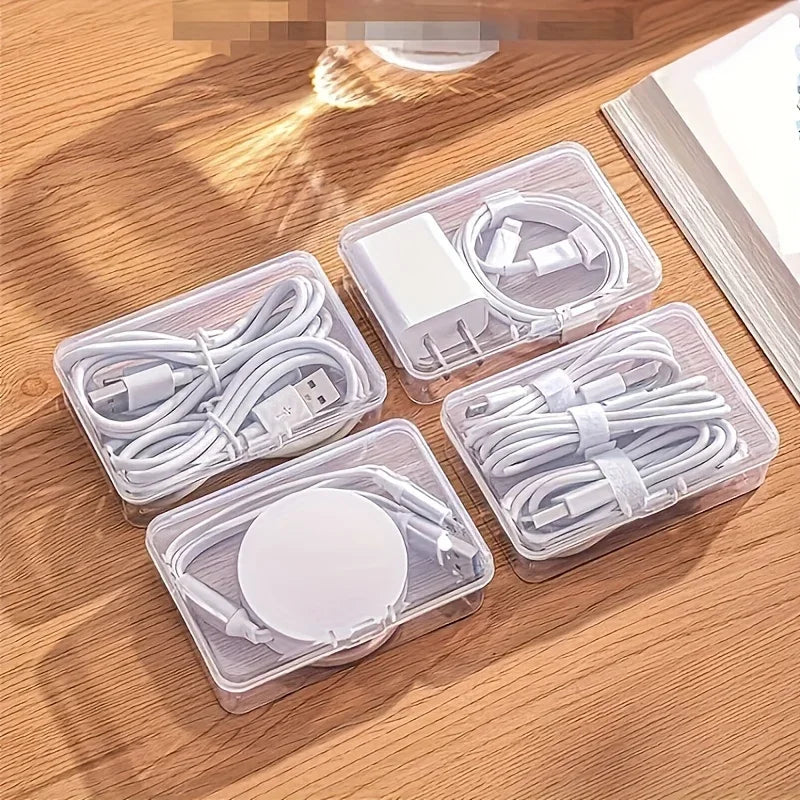 Cable Organizer Box with Compartments