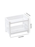 2-Tier Desktop Storage Shelf