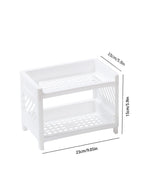 2-Tier Desktop Storage Shelf