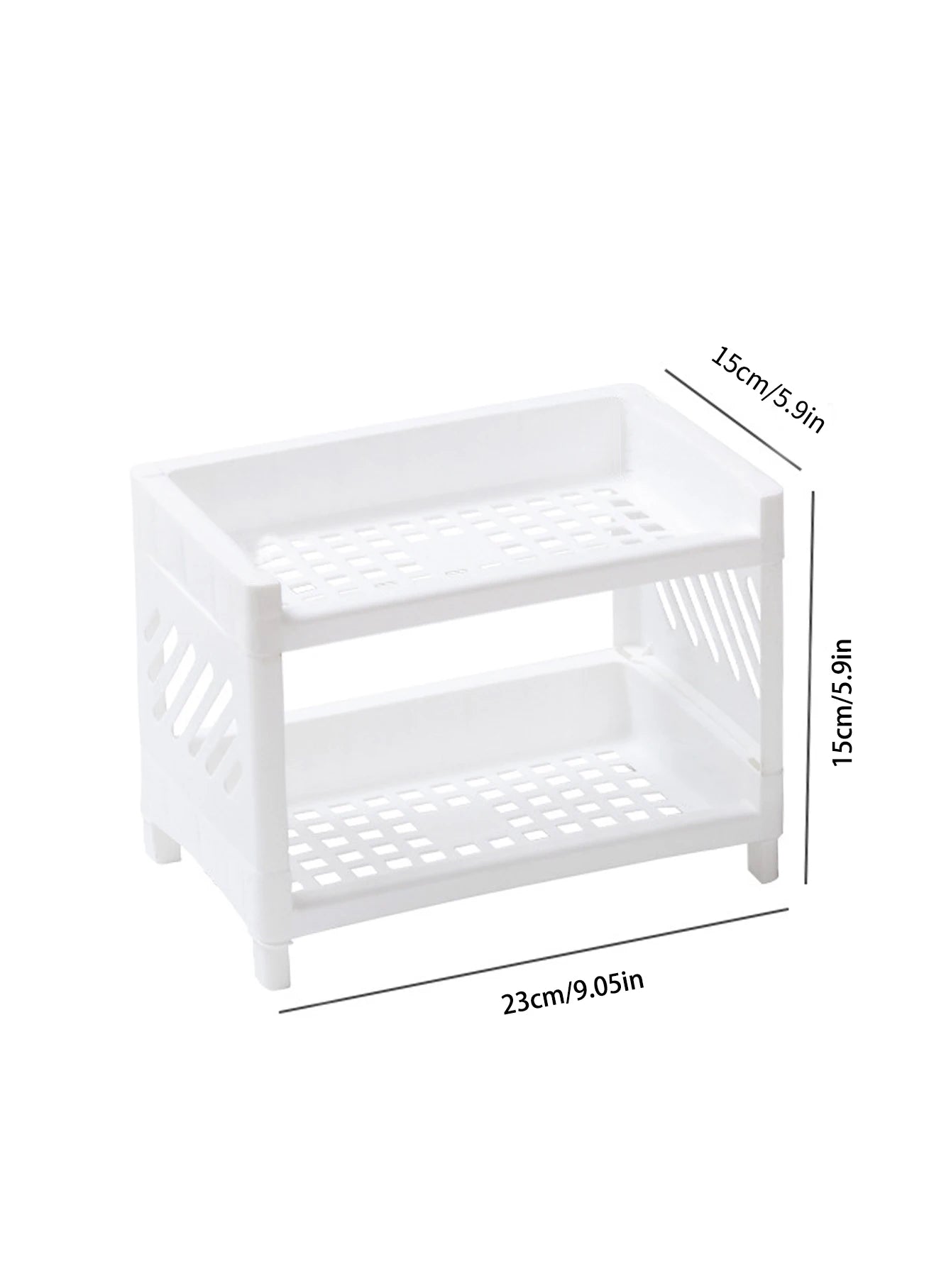 2-Tier Desktop Storage Shelf