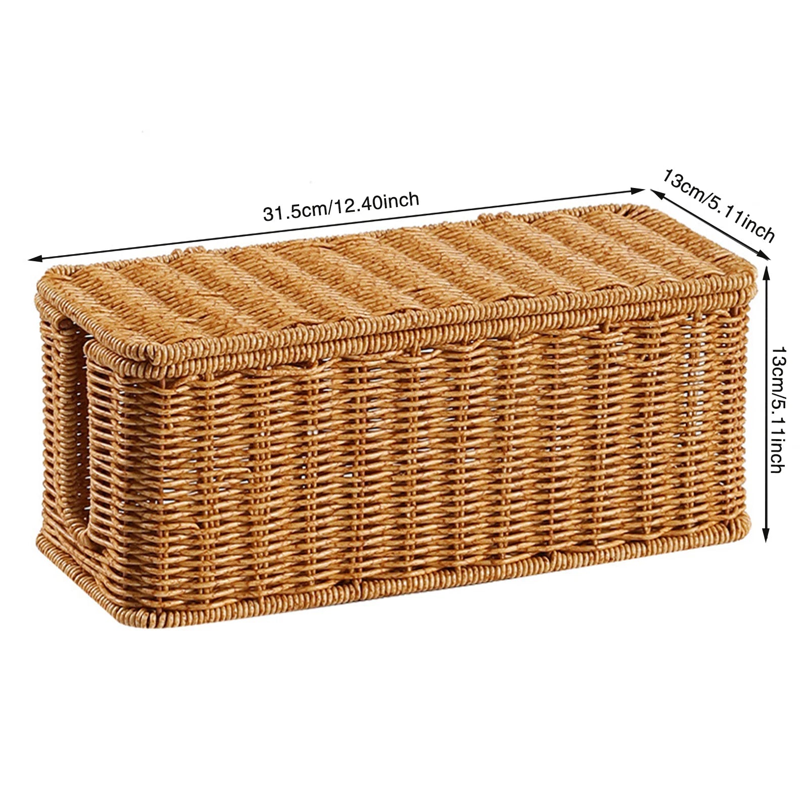 Hand-Woven Cable Storage Box
