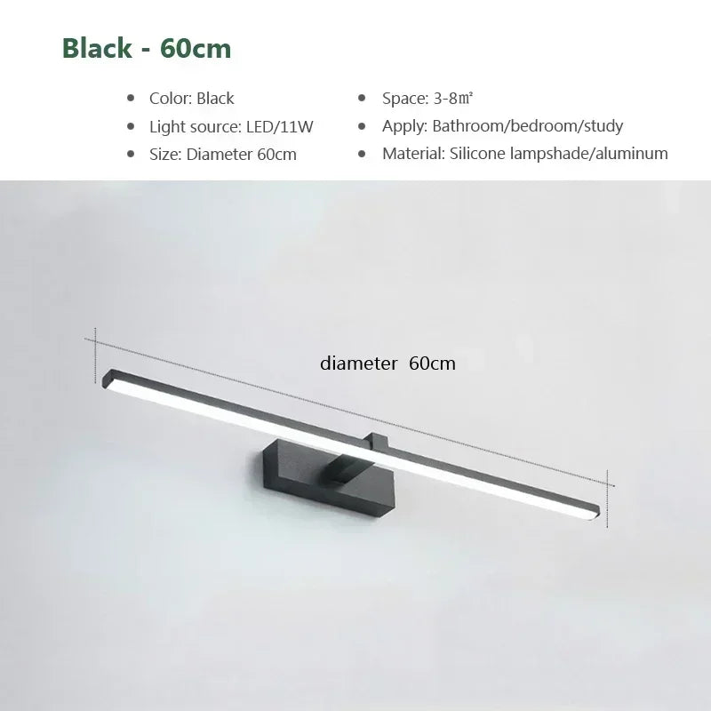 Modern LED Wall Sconce – Desk & Vanity Light for Home Office