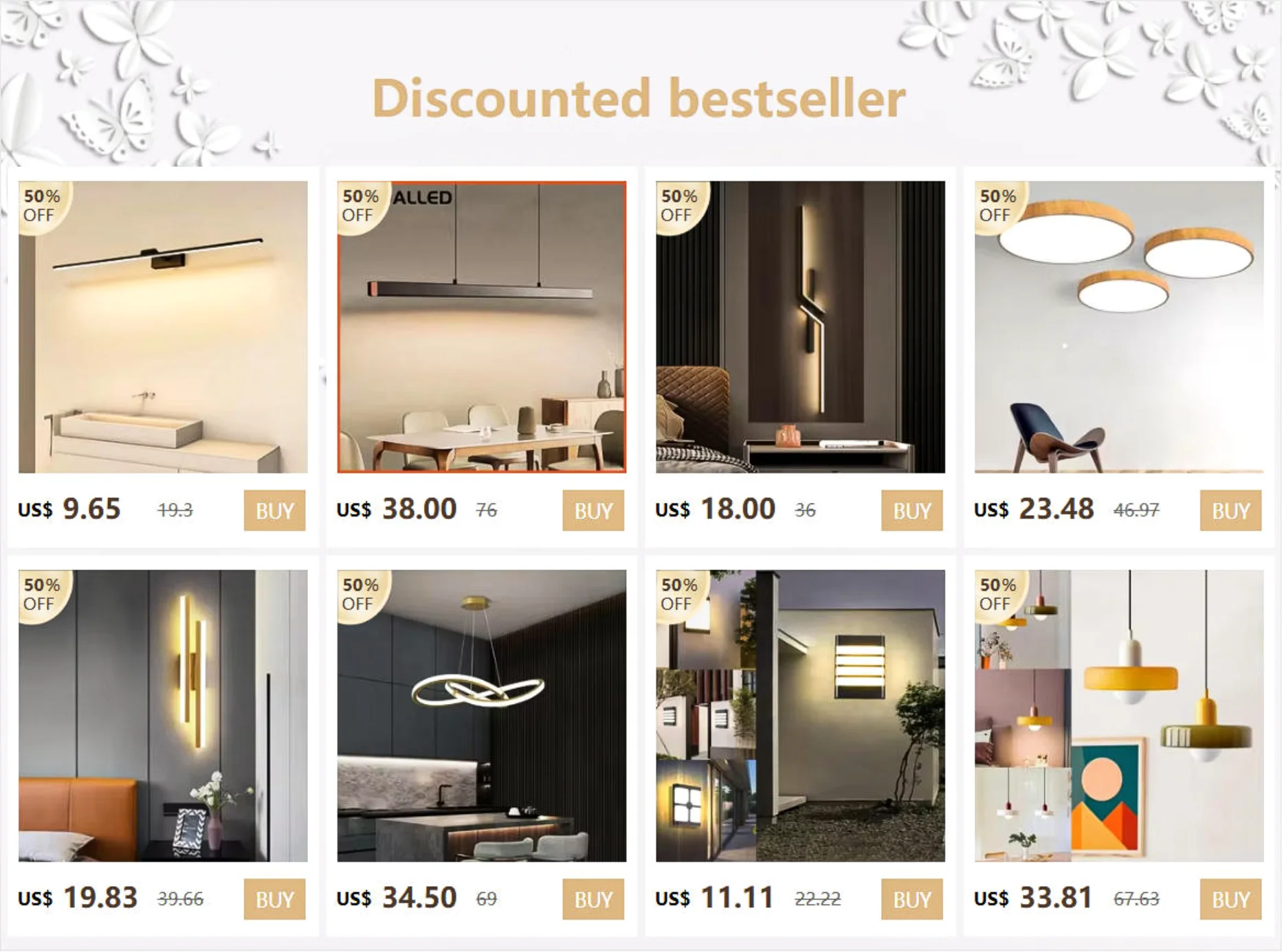 Modern LED Wall Sconce – Desk & Vanity Light for Home Office