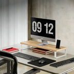 Wood & Metal Monitor Stand