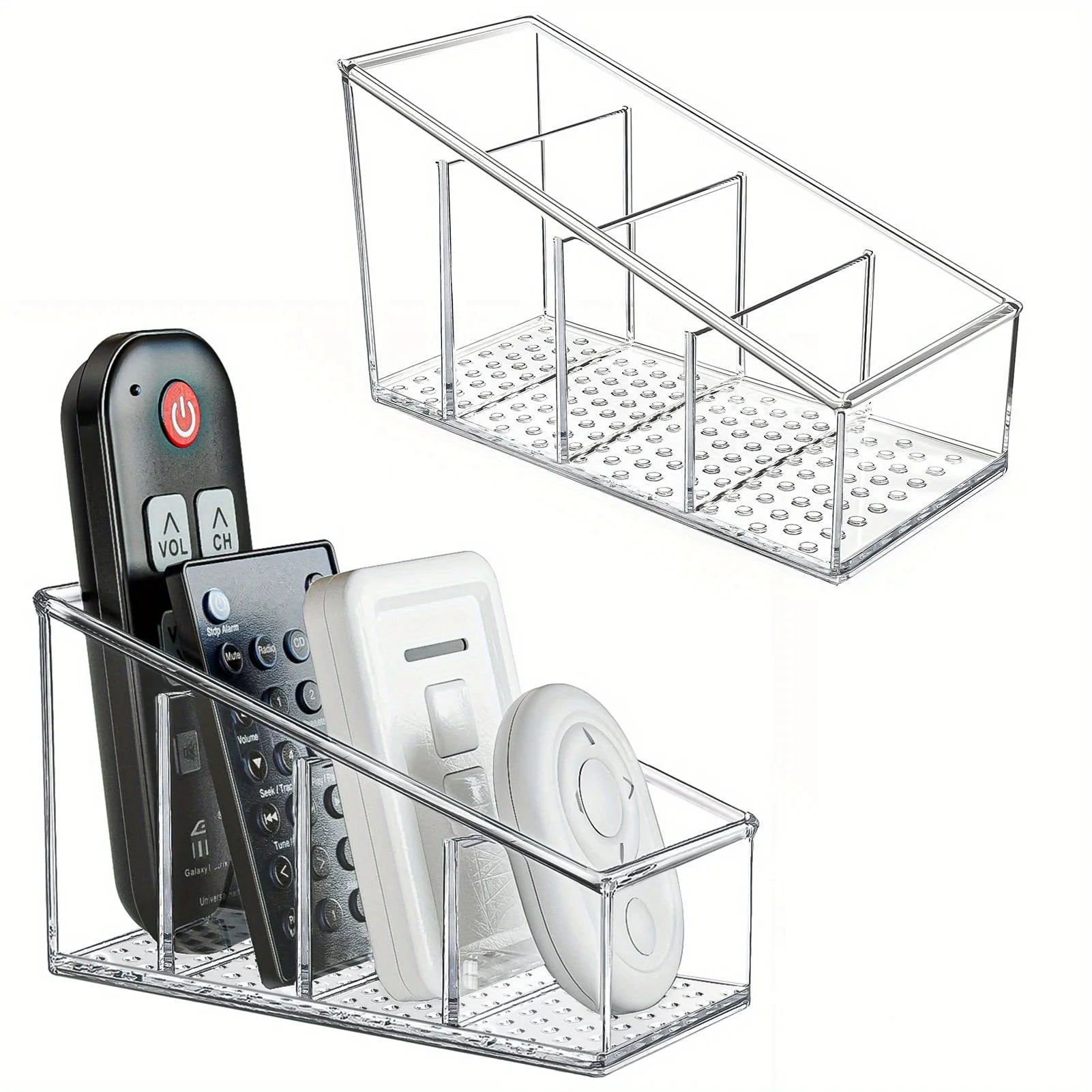 Clear Plastic Remote Control Holder