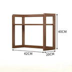 Adjustable Desktop Shelf | Expandable Desk Bookshelf & Countertop Storage for Home & Office